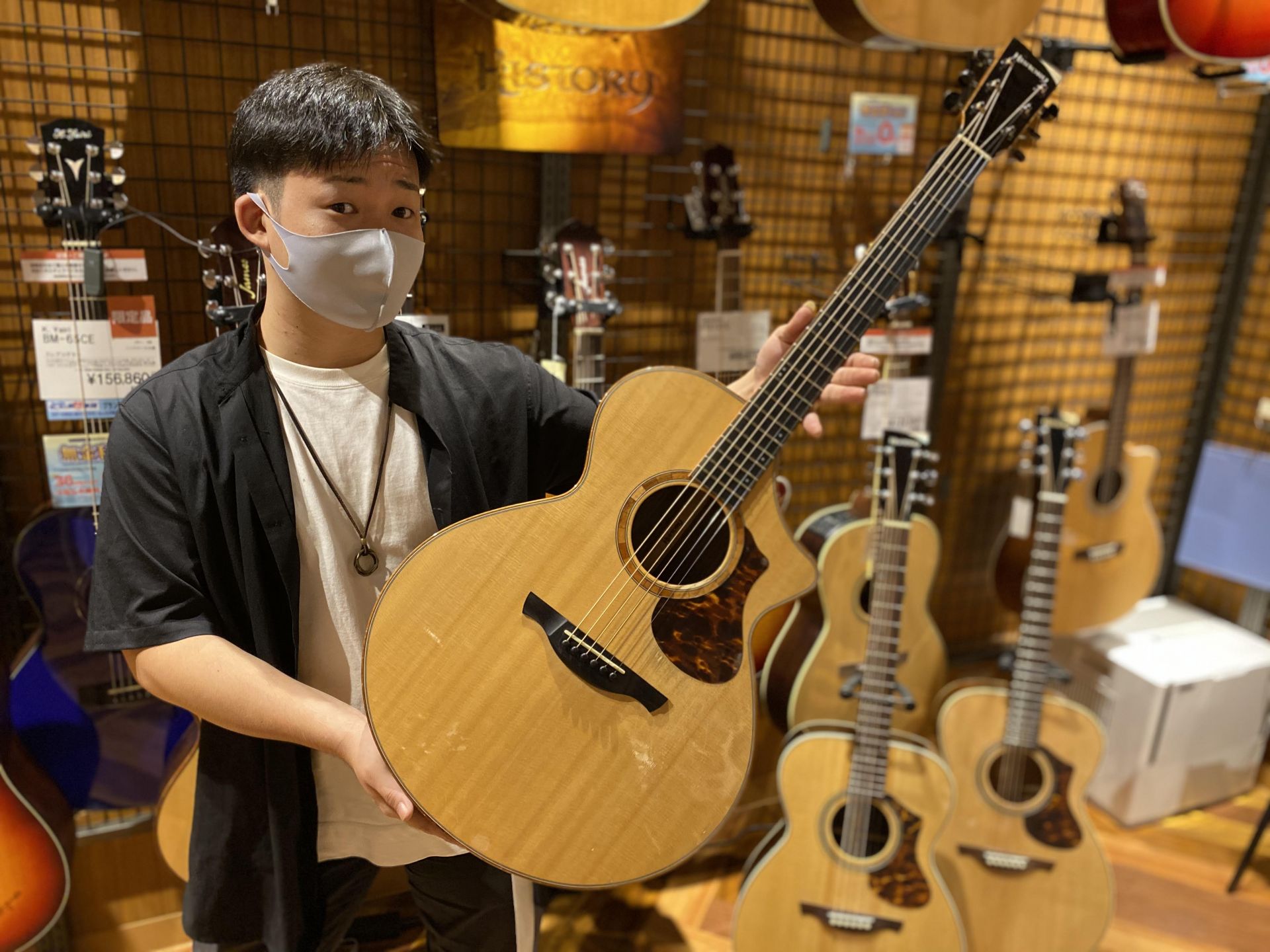 レビュー Historyのアコギをシンガーソングライターアキラ氏が弾いてみた 島村楽器 あべのand店 シマブロ