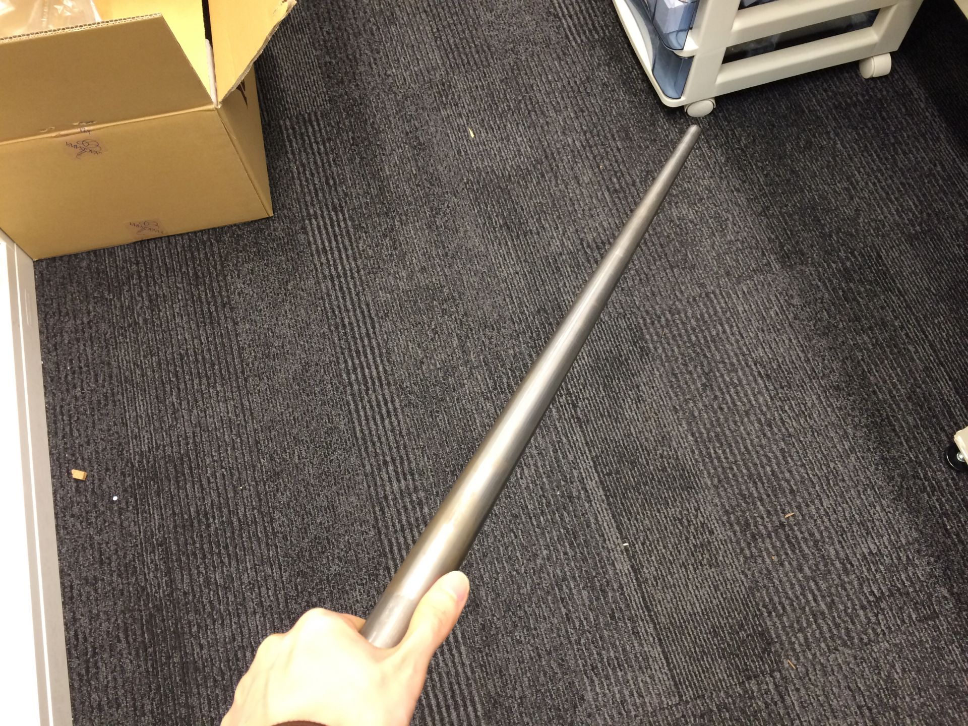 リペア用工具　大型金管楽器等に　凹み直し用芯金 リペア用工具大型金管楽器等に凹み直し用芯金