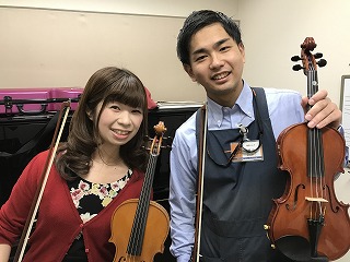 受けてみらんね 福岡イムズ店音楽教室体験レッスンレポートvol 1 バイオリン岡田先生編 島村楽器 福岡イムズ店 シマブロ