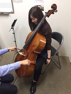 受けてみらんね 福岡イムズ店音楽教室体験レッスンレポートvol 2 チェロ桑畑先生編 島村楽器 岩田屋福岡店 シマブロ