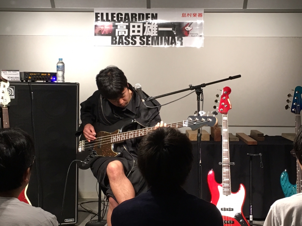イベントレポート 高田雄一氏 ベースセミナー開催しました 島村楽器 梅田ロフト店 シマブロ