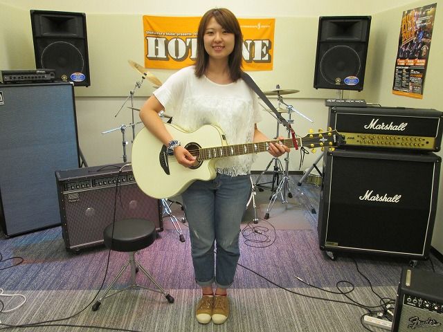 荒木 玲奈 島村楽器 イオンモール天童店 シマブロ