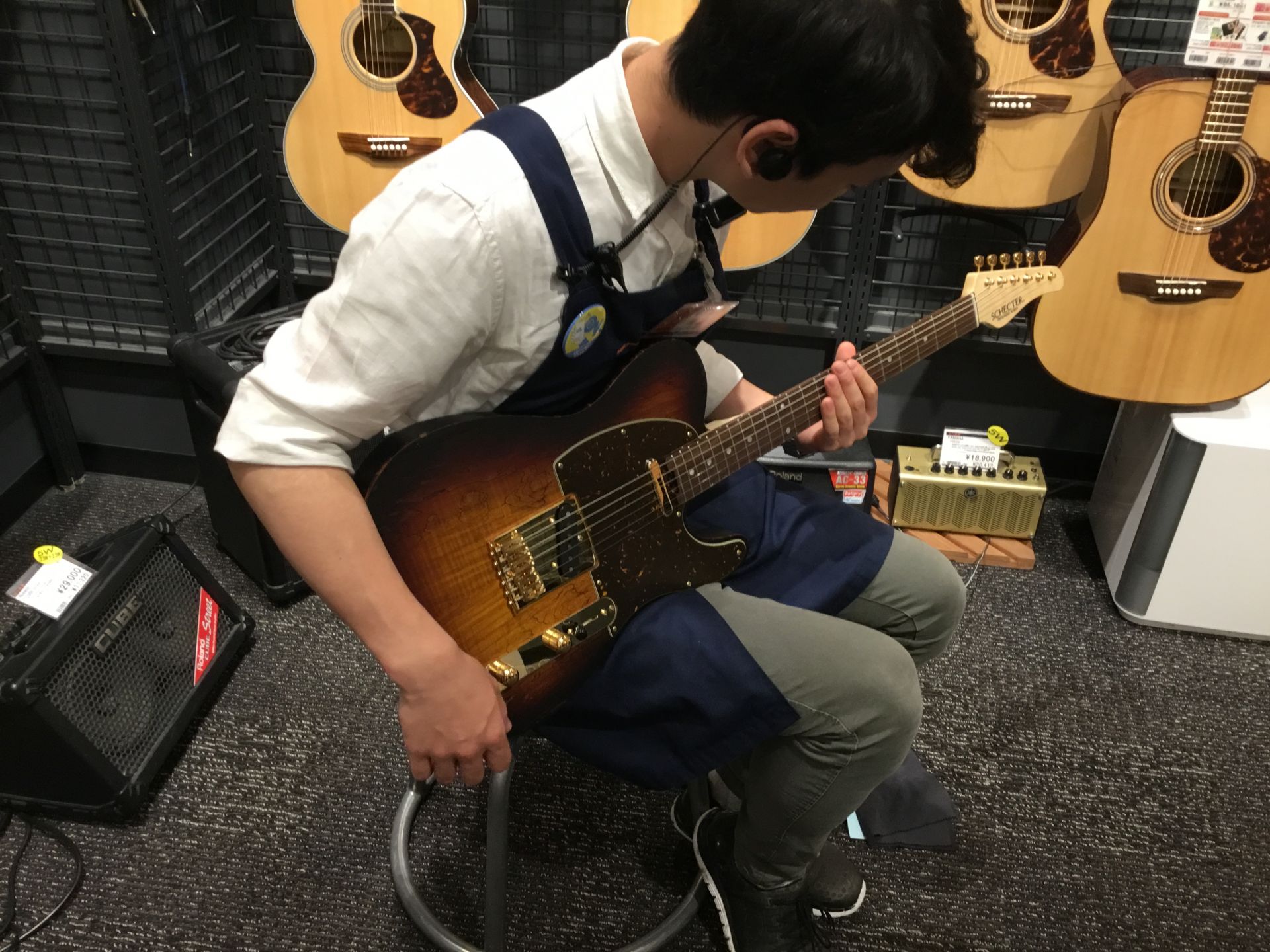 Schecter 限定生産テレキャスタイプ Ps Pt Sp Pf 3tsb 島村楽器 ららぽーと和泉店 シマブロ