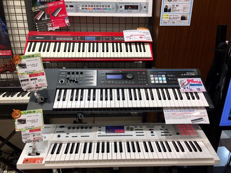 橿原店スタッフブログ スギブロ かっこいいキーボード編 島村楽器 イオンモール橿原店 シマブロ
