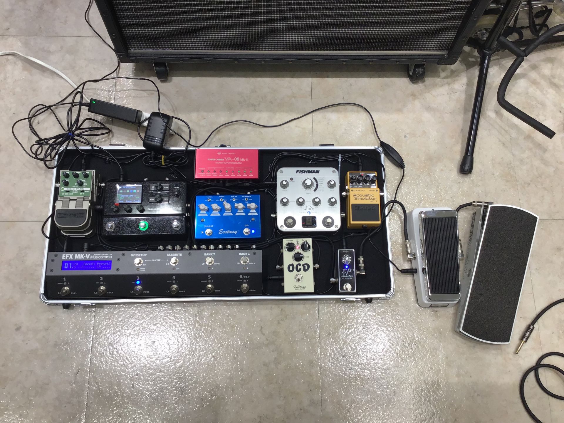 スタッフ髙田 Sブログno 6 エフェクターボード作成依頼をお受けしました その 島村楽器 イオンモール草津店 シマブロ