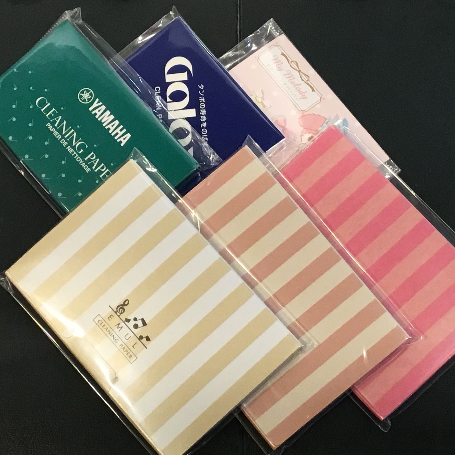 クリーニングペーパー使い方