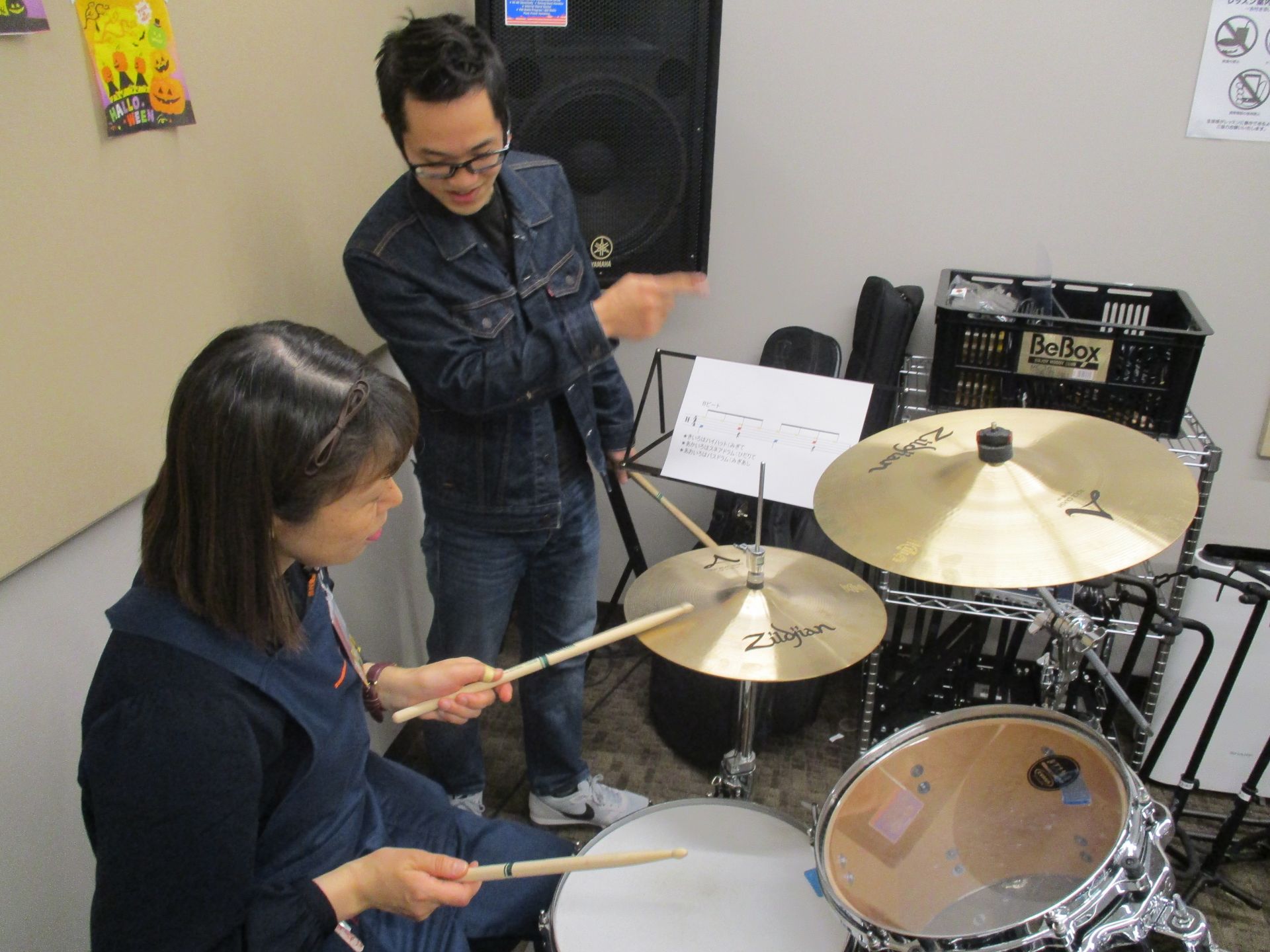 ドラム キッズドラムコース 講師紹介 佐々木 脩 The Outlets Hiroshima店 店舗情報 島村楽器